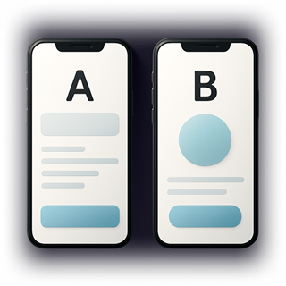 A/B testing